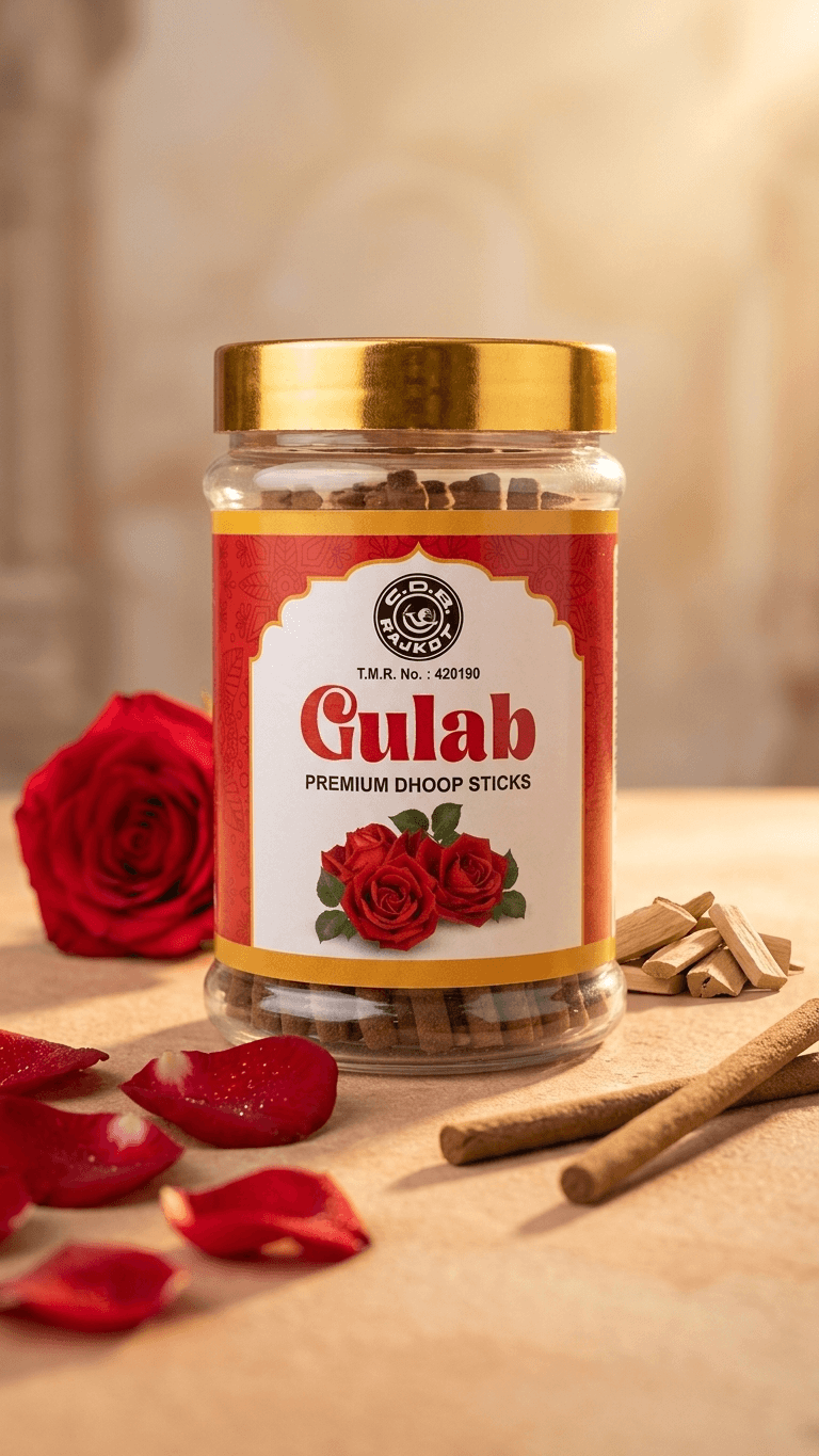 Gulab Dhoop Sticks 