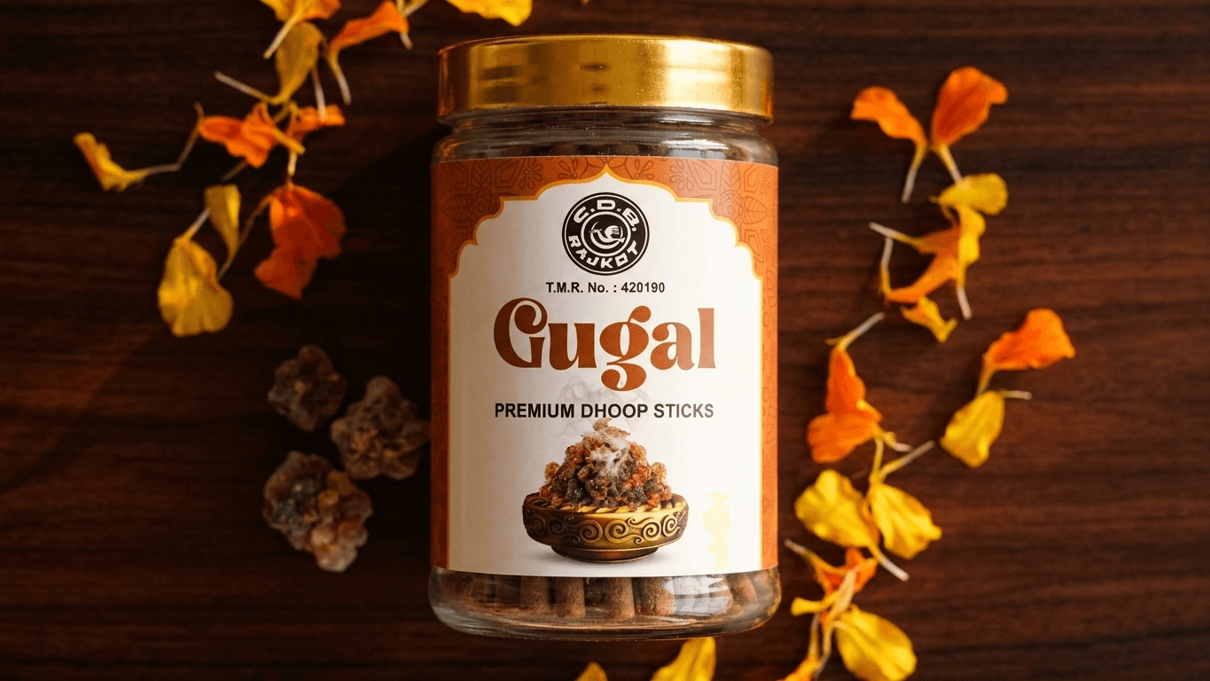 Gugal Dhoop Stick Jar