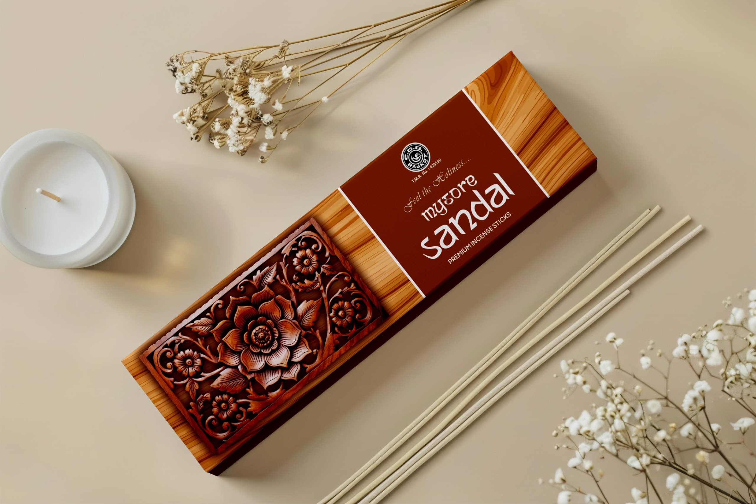 Premium Mysore Sandal Agarbatti