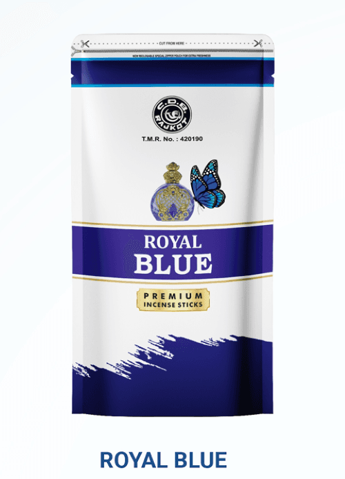 Premium Metallic Zipper Agarbatti